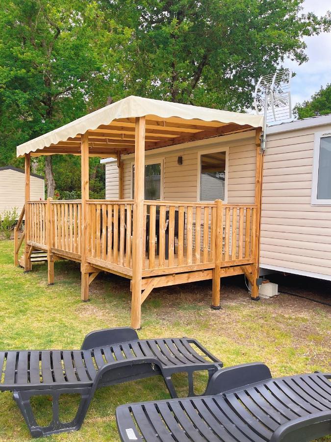 Mobil Home Camping 4 Etoiles Les Viviers 2 Chambres Lège-Cap-Ferret Buitenkant foto